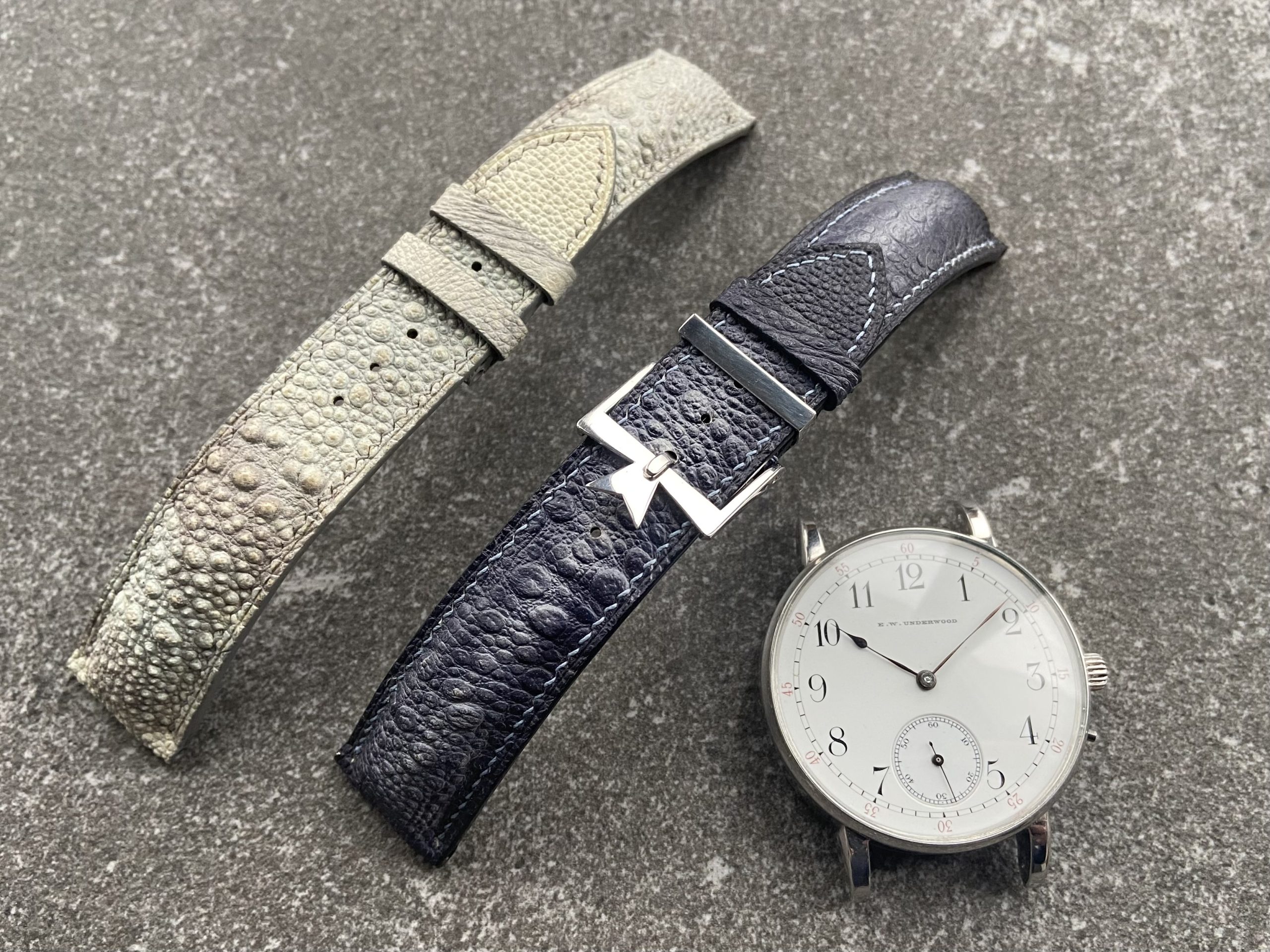 Bullfrog leather watch straps