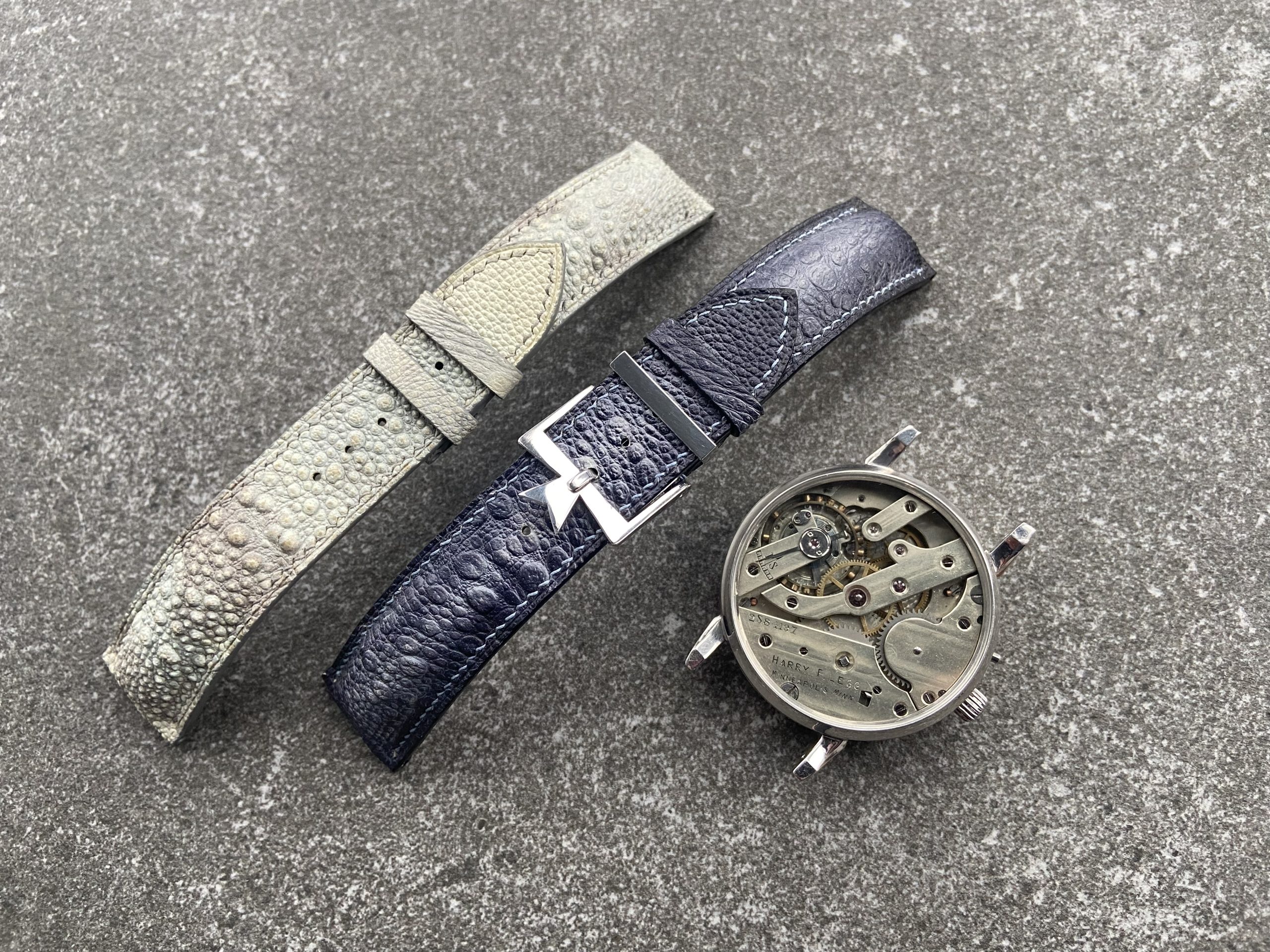 Bullfrog leather watch straps