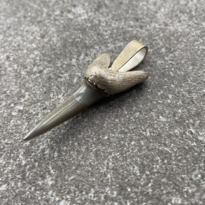 Sterling Silver Shark Tooth Pendant