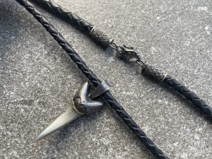 Braided Bolo cord with carabiner clasp