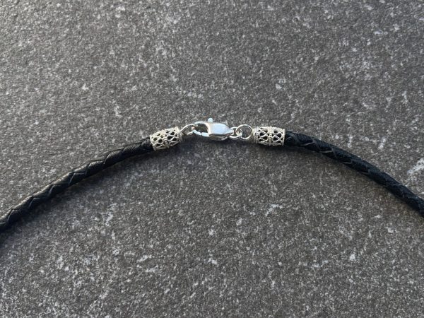 Braided Bolo cord with carabiner clasp