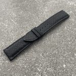 Python leather watch strap