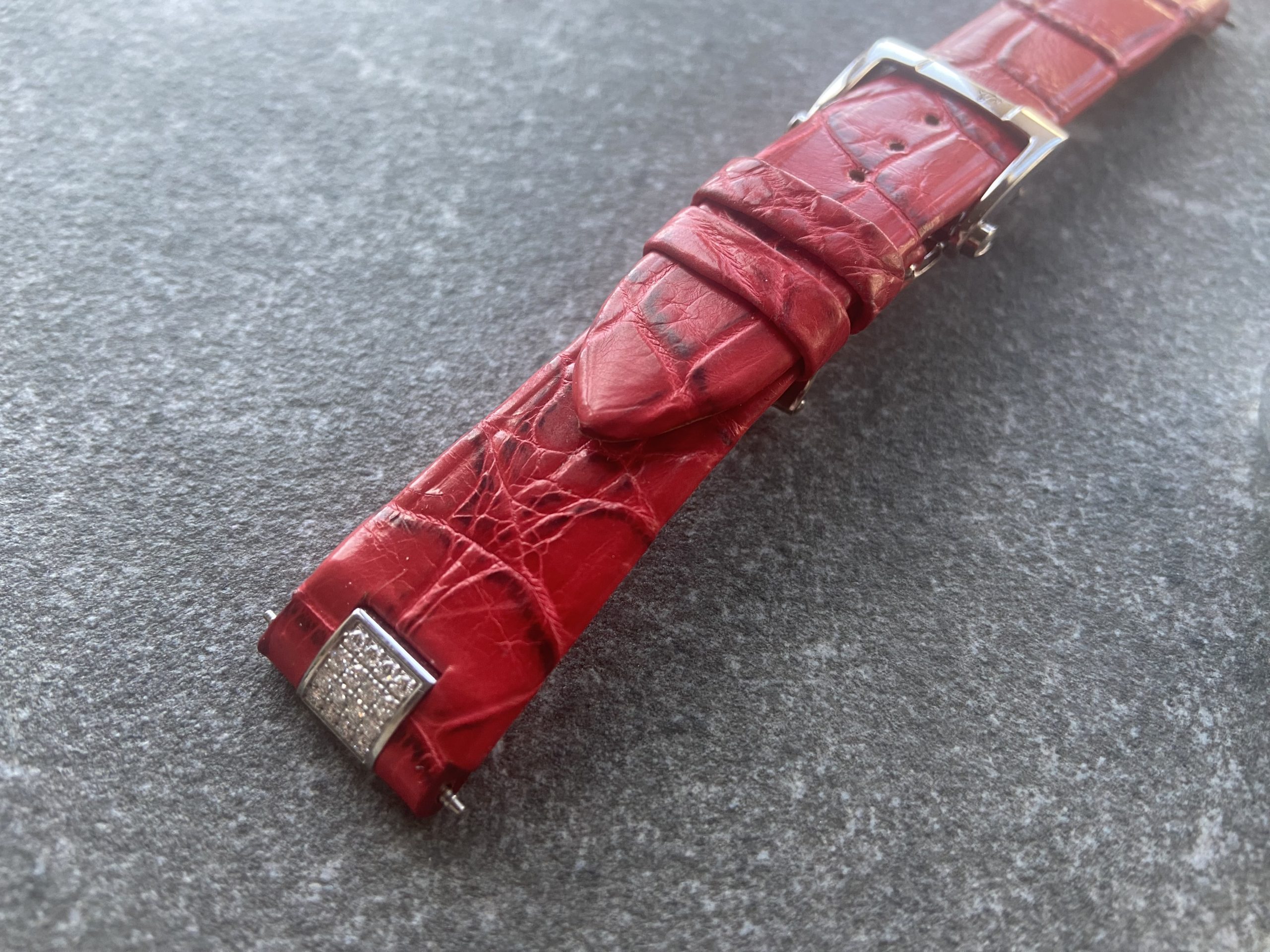 Customised strap for the Ulyse Nardine Caprice watch