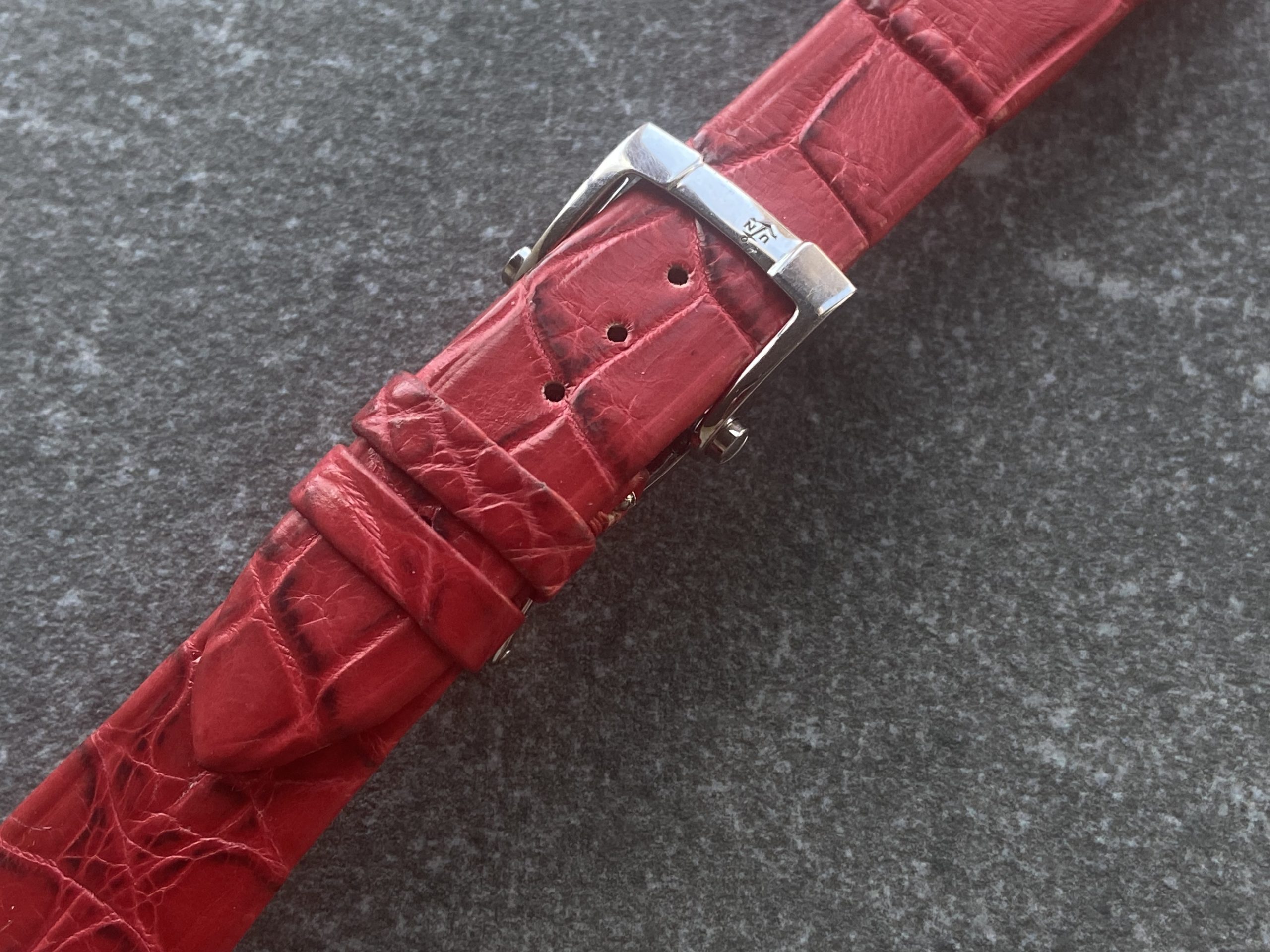 Customised strap for the Ulyse Nardine Caprice watch