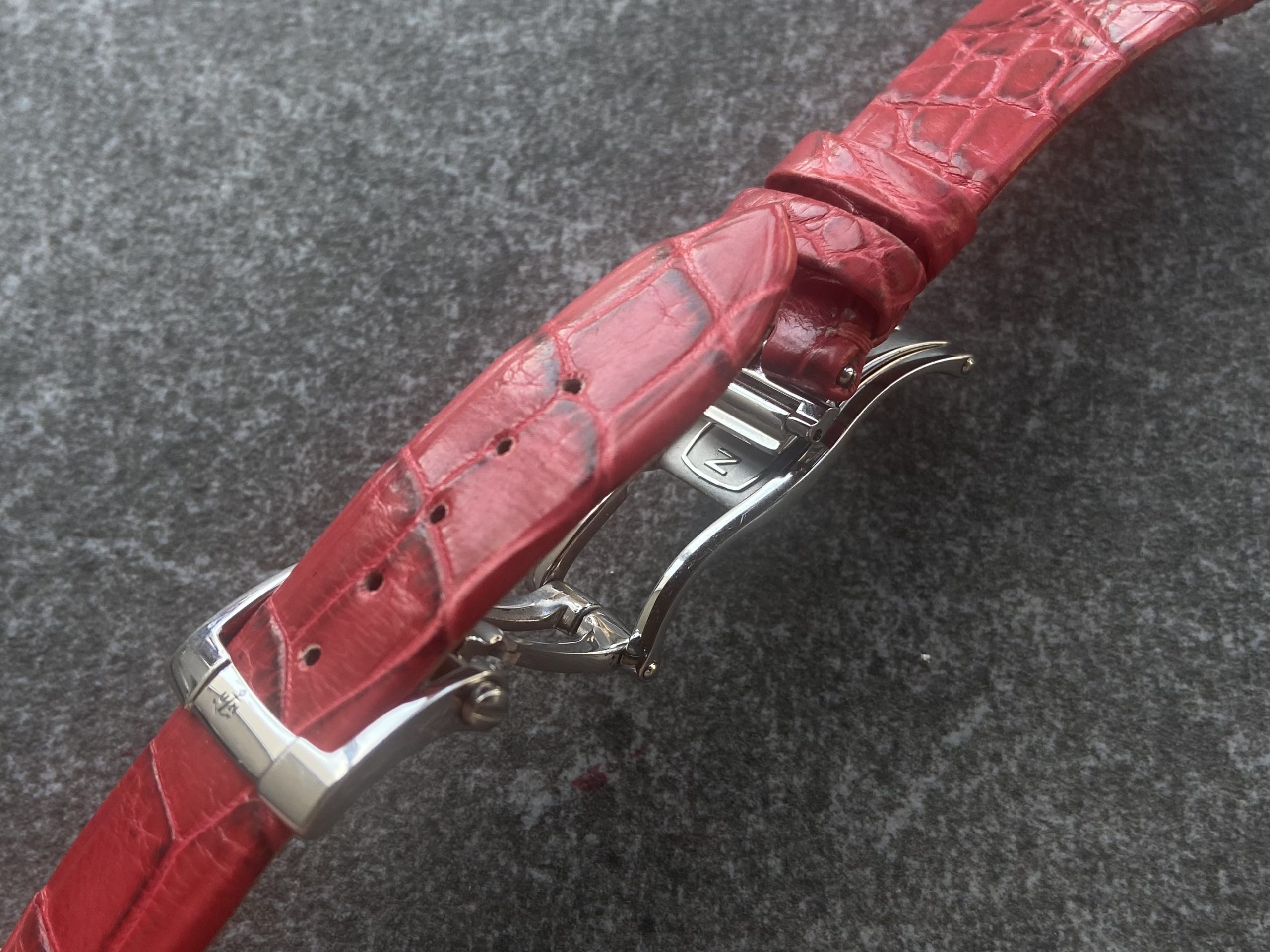 Customised strap for the Ulyse Nardine Caprice watch