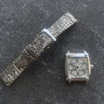 Ulyse Nardine Caprice watch strap in Tegus lizard leather