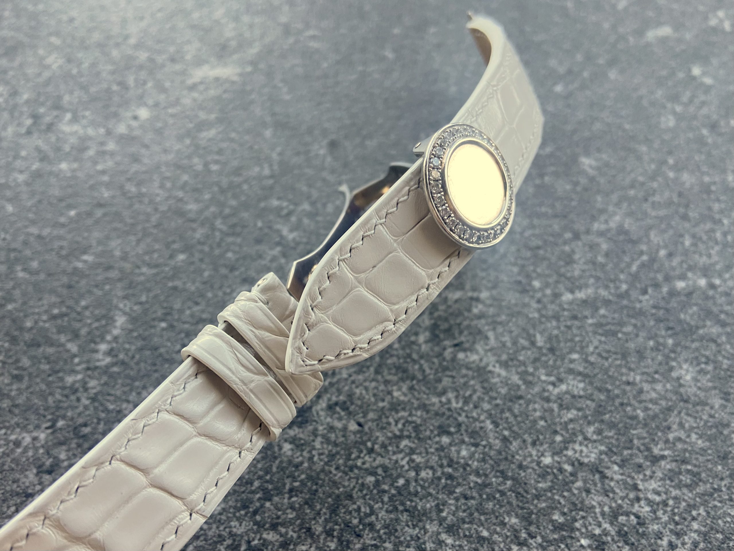 Customized strap for OMEGA Watches De VillE TRESOR