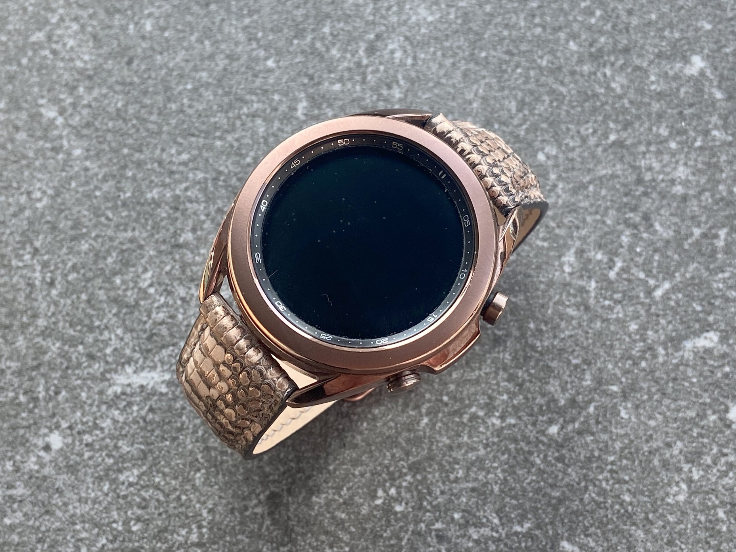 Customized strap for Samsung Galaxy watch Bronze