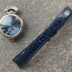 Bovet Fleurier watch strap in alligator leather is bespoke