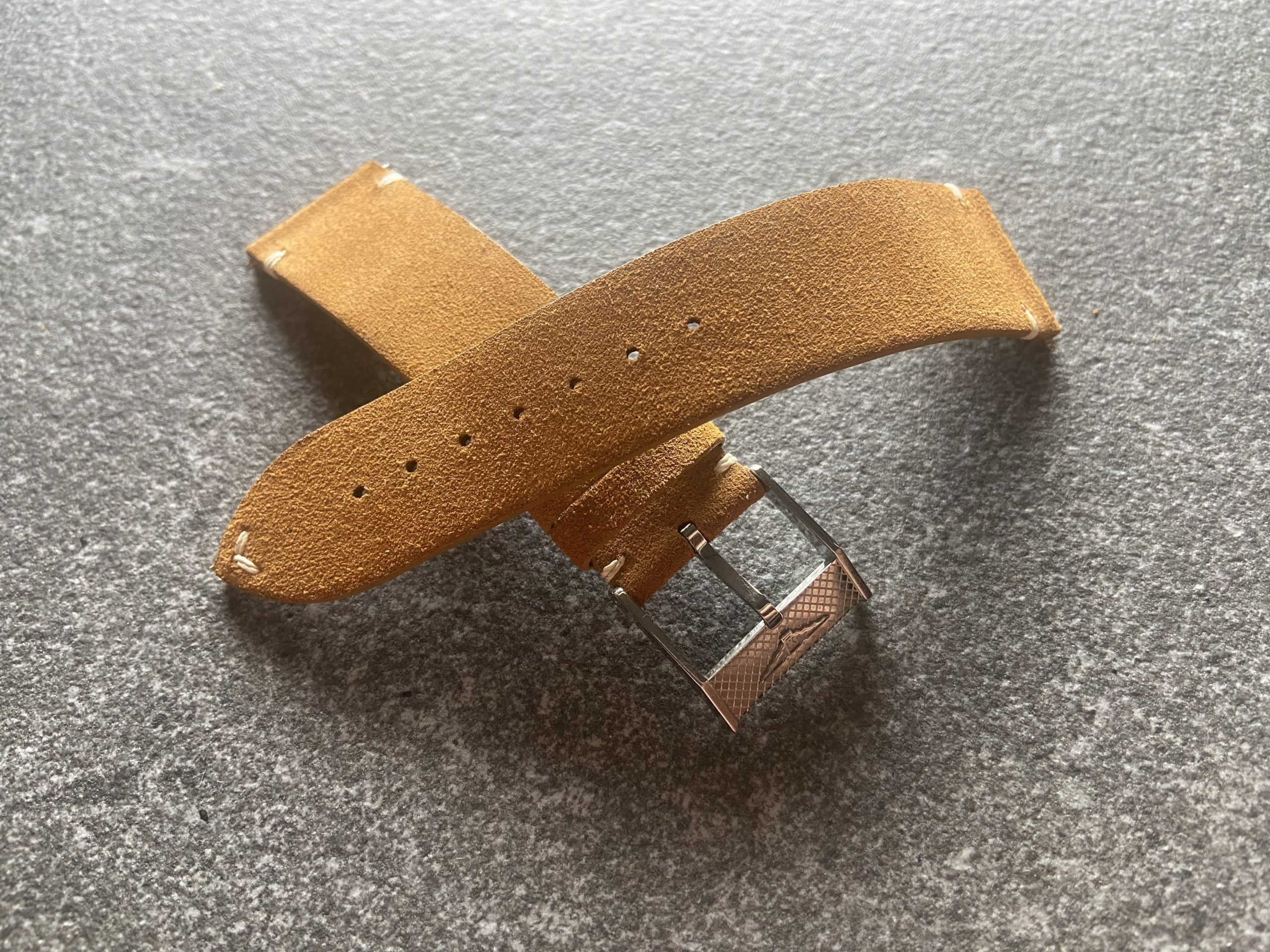 Suede Strap for Longines Legend Diver watch