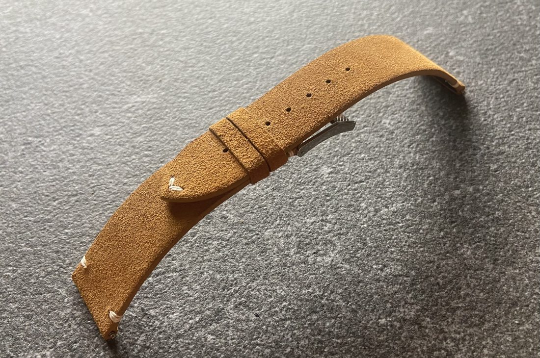 Suede Strap for Longines Legend Diver watch