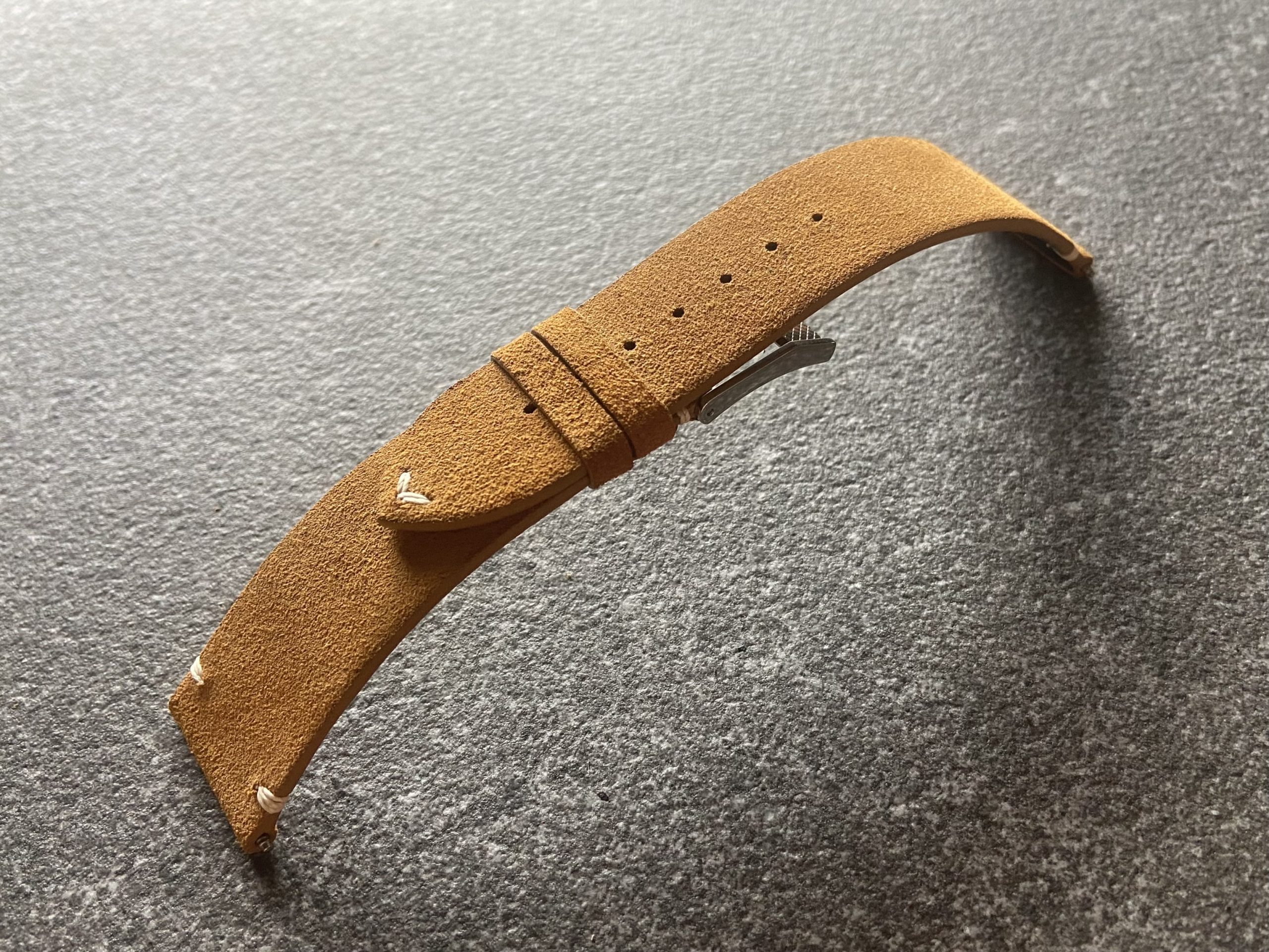 Suede Strap for Longines Legend Diver watch