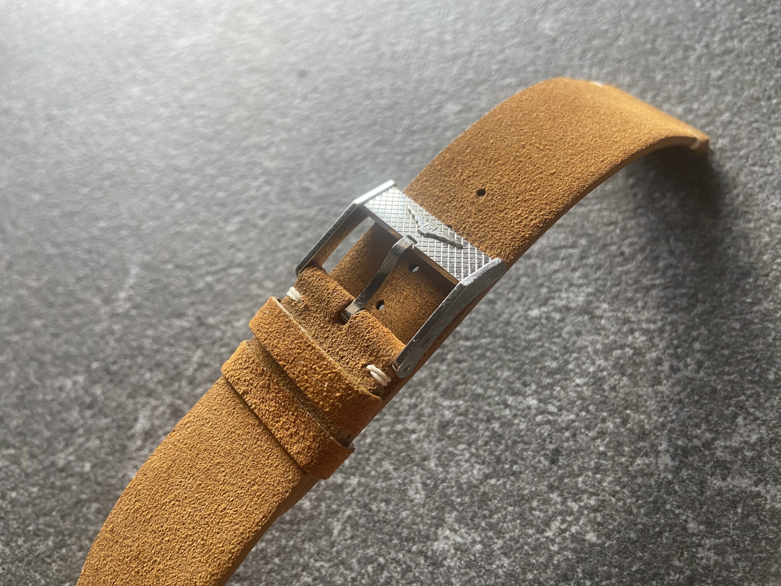 Suede Strap for Longines Legend Diver watch