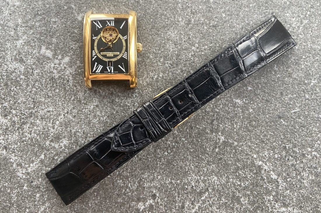 A custom strap for Frédérique Constant