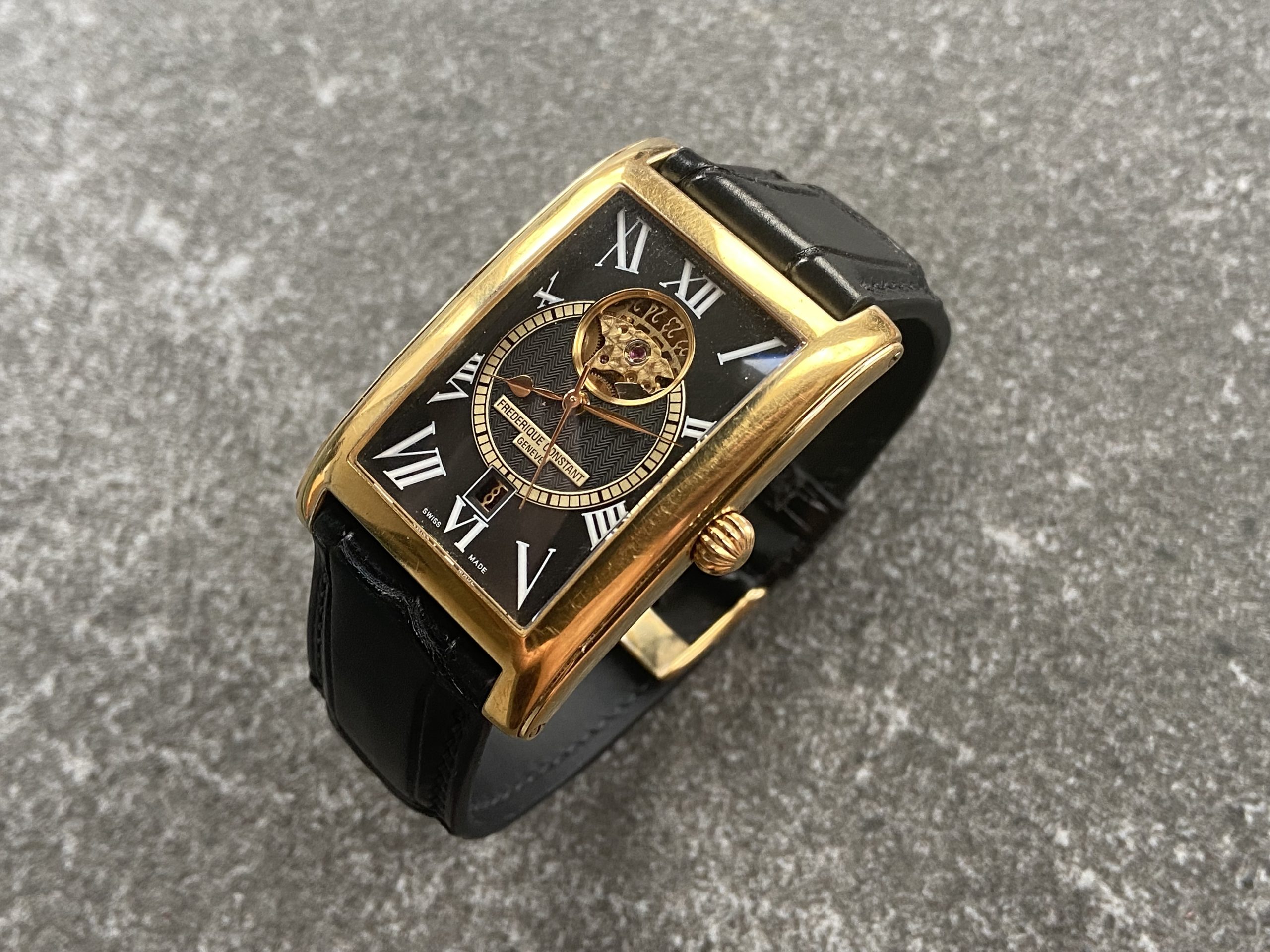 A custom strap for Frédérique Constant