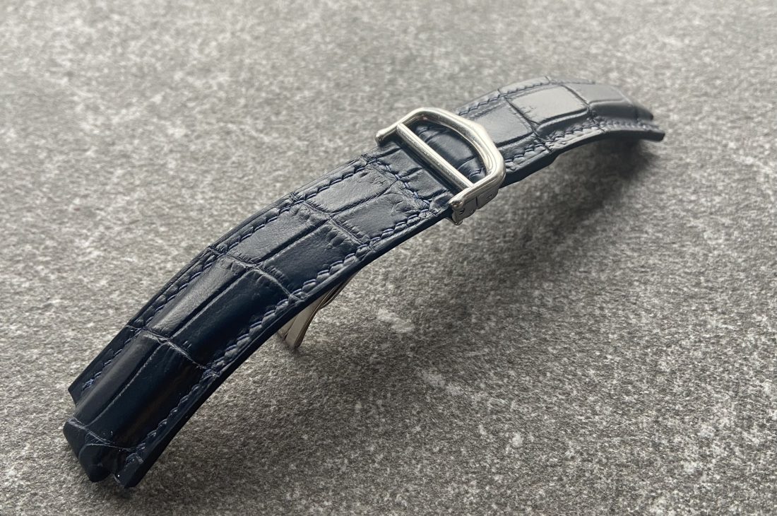 Custom Strap for Cartier Ballon Bleu Watch