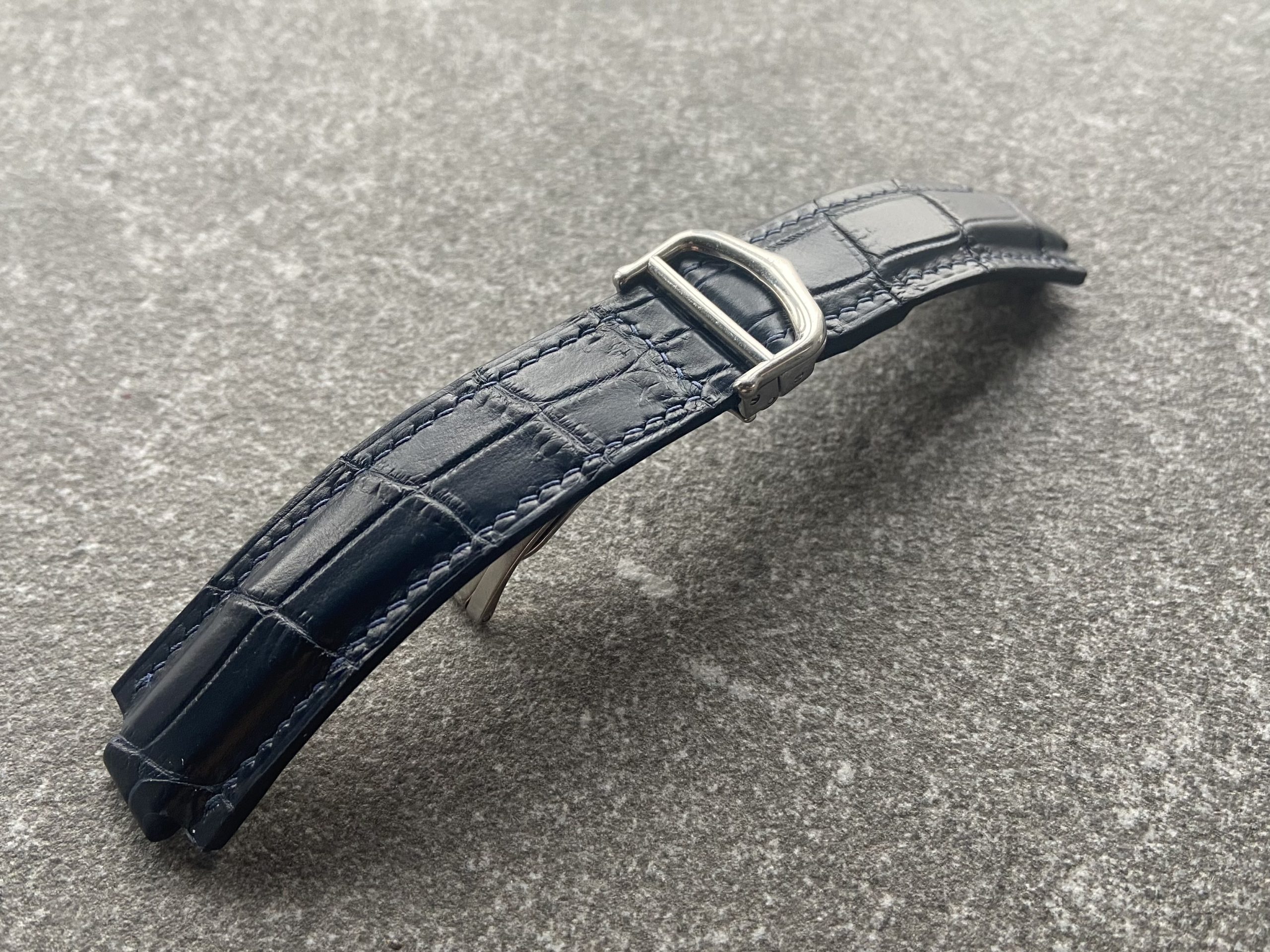 Custom Strap for Cartier Ballon Bleu Watch