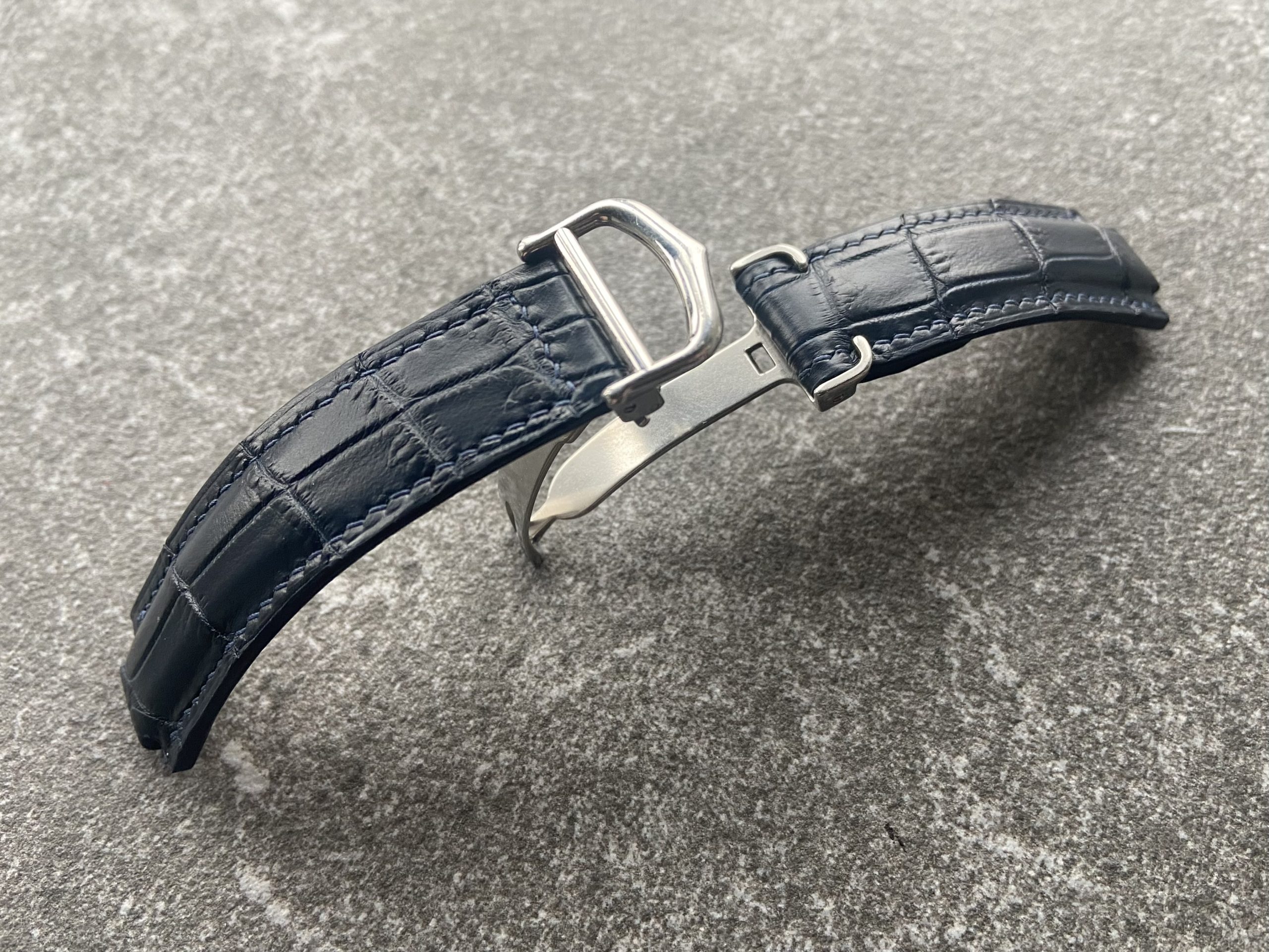 Custom Strap for Cartier Ballon Bleu Watch