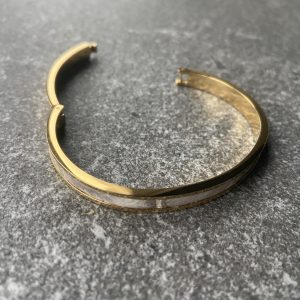 Stainless steel clic bracelet